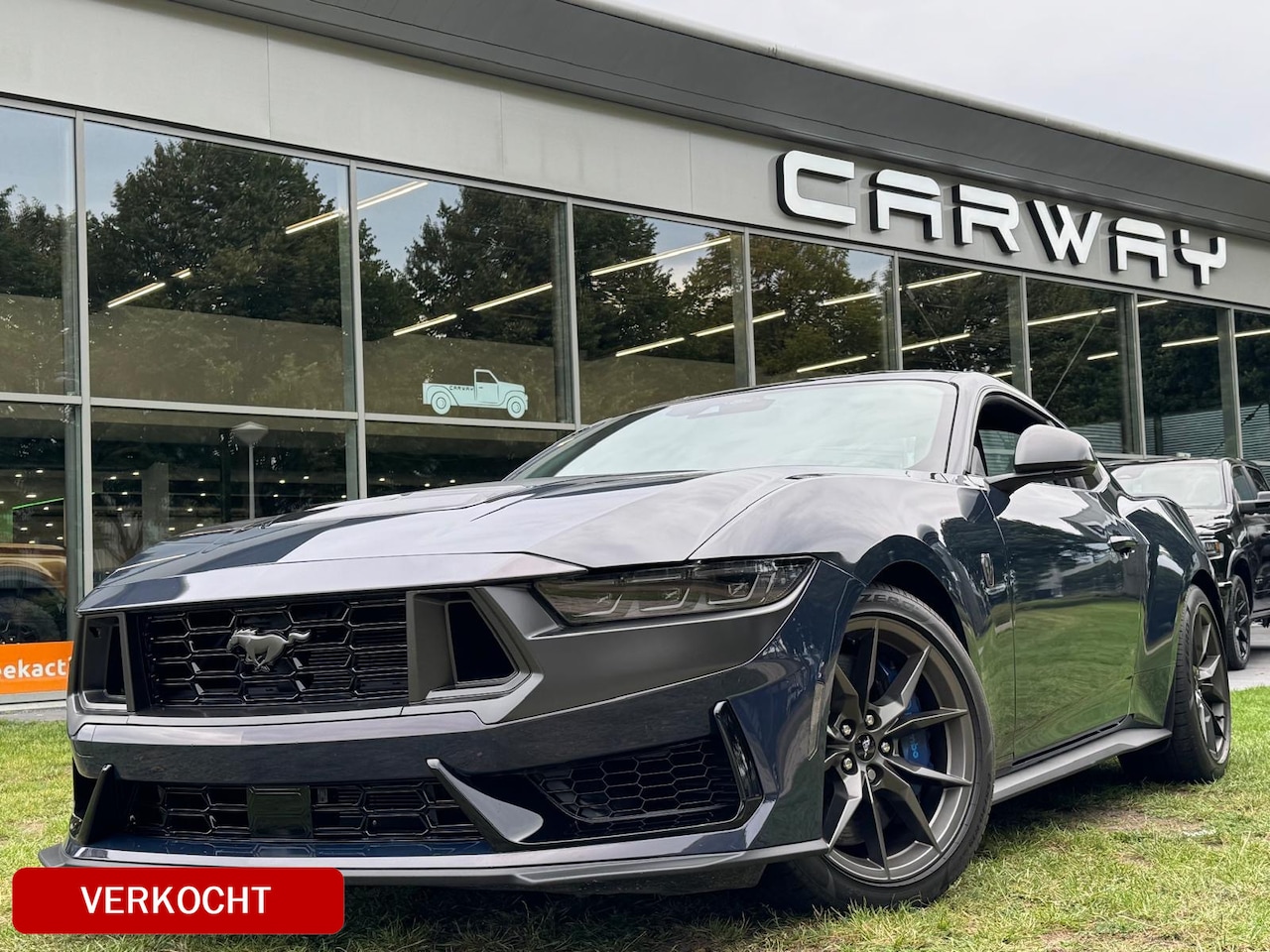 Ford Mustang Fastback - GT 5.0 V8 Dark Horse Carbon B&O - AutoWereld.nl