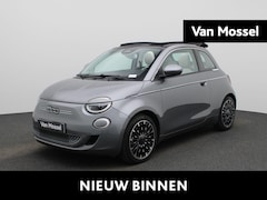Fiat 500 C - 500e 42 kWh La Prima | Achteruitrijcamera | Adaptive Cruise Control | Canvas Open Dak | CC