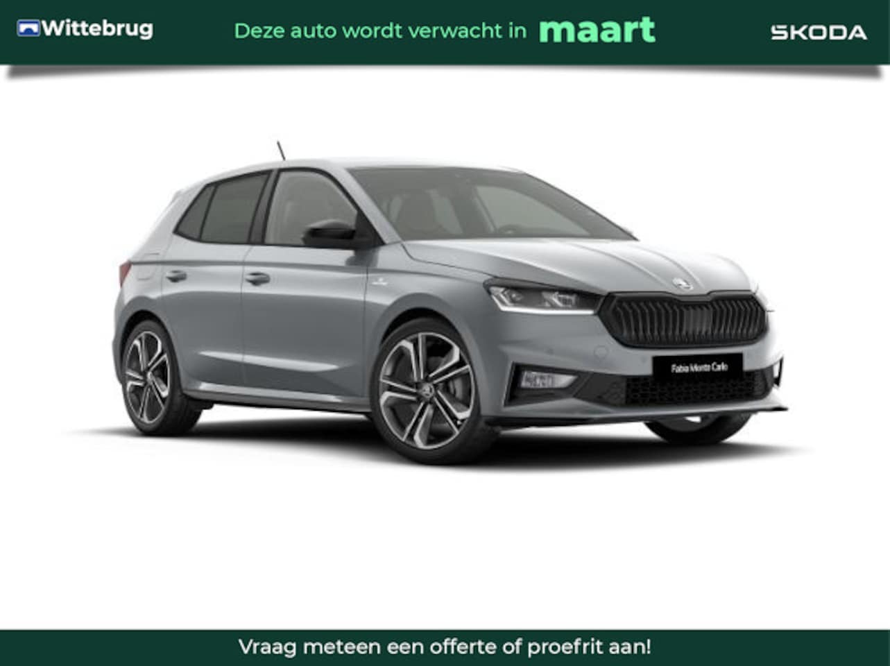 Skoda Fabia - 1.0 TSI Monte Carlo inruilpremie 2.000,- / 18" lichtmetalen velgen Libra / Licht en Zicht - AutoWereld.nl