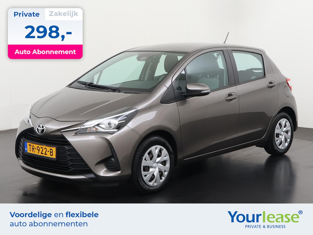 Toyota Yaris - 1.0 VVT-i Energy | All-in 298,- Private Lease | Direct uit voorraad - AutoWereld.nl