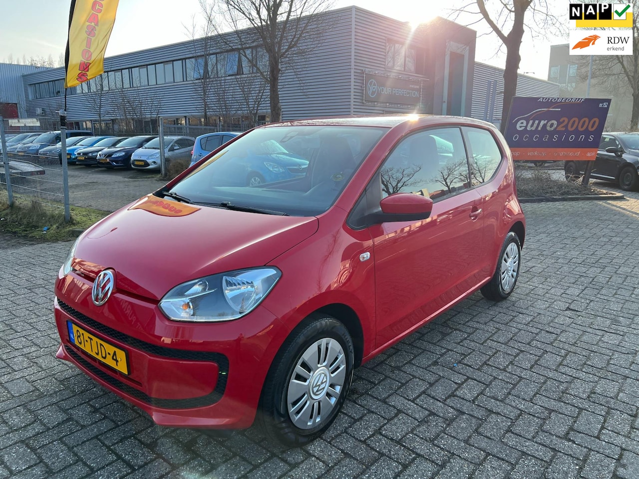Volkswagen Up! - 1.0 move up! - 60.000KM NAP - NIEUWE APK ! - AutoWereld.nl