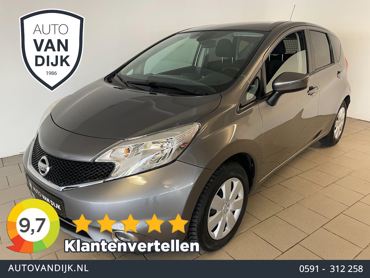 Nissan Note - 1.2 DIG-S Connect Edition AIRCO NAVI CRUISE TREKHAAK PRIVACY GLAS ZEER NETTE AUTO - AutoWereld.nl