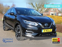 Nissan Qashqai - 1.3 DIG-T 140pk Tekna ECC/leer/navi/camera/ACC/pano/trekhaak