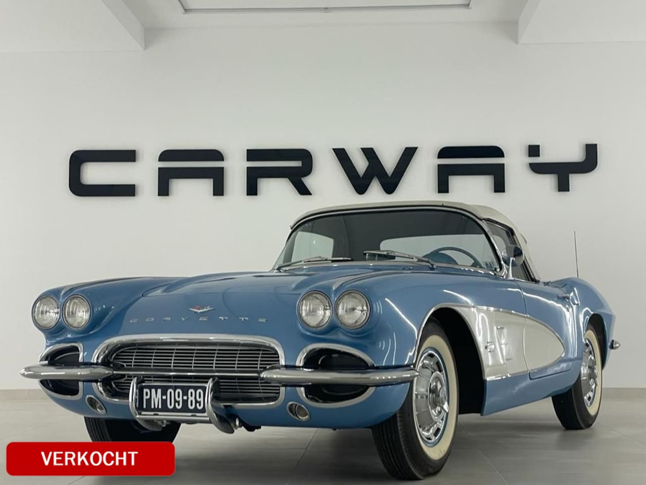 Chevrolet Corvette Convertible - C1 1961 body off restored - AutoWereld.nl