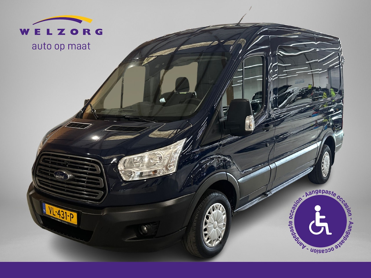 Ford Transit - 290 2.2 TDCI L2H2 Trend Direct leverbaar! Rolstoelbus - AutoWereld.nl