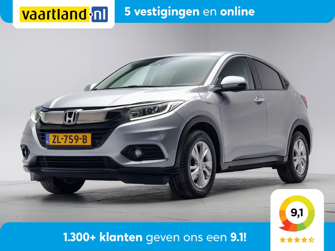 Honda HR-V - 1.5 i-VTEC Elegantie Aut [ Clima Navi Led Stoelverwarming Cruise ] - AutoWereld.nl