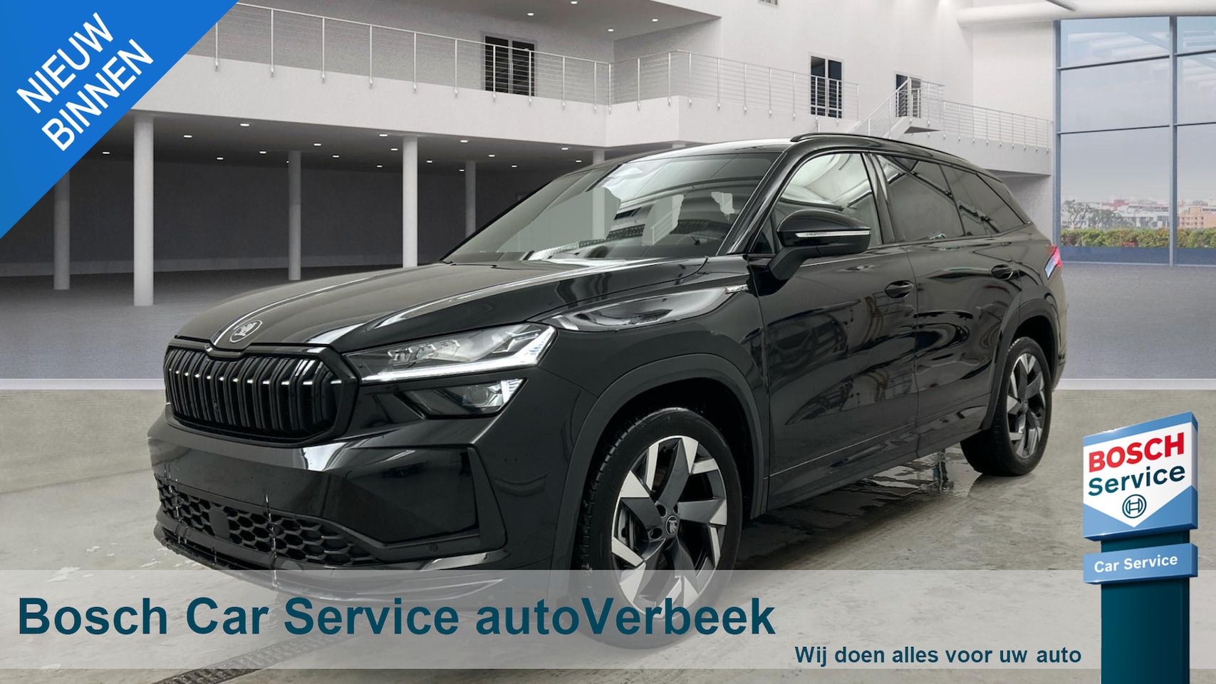 Skoda Kodiaq - 1.5 e-TSi MHEV Sportline Business 7p | DCC | Comfort Pack | Matrix LED | Memory stoelen | - AutoWereld.nl