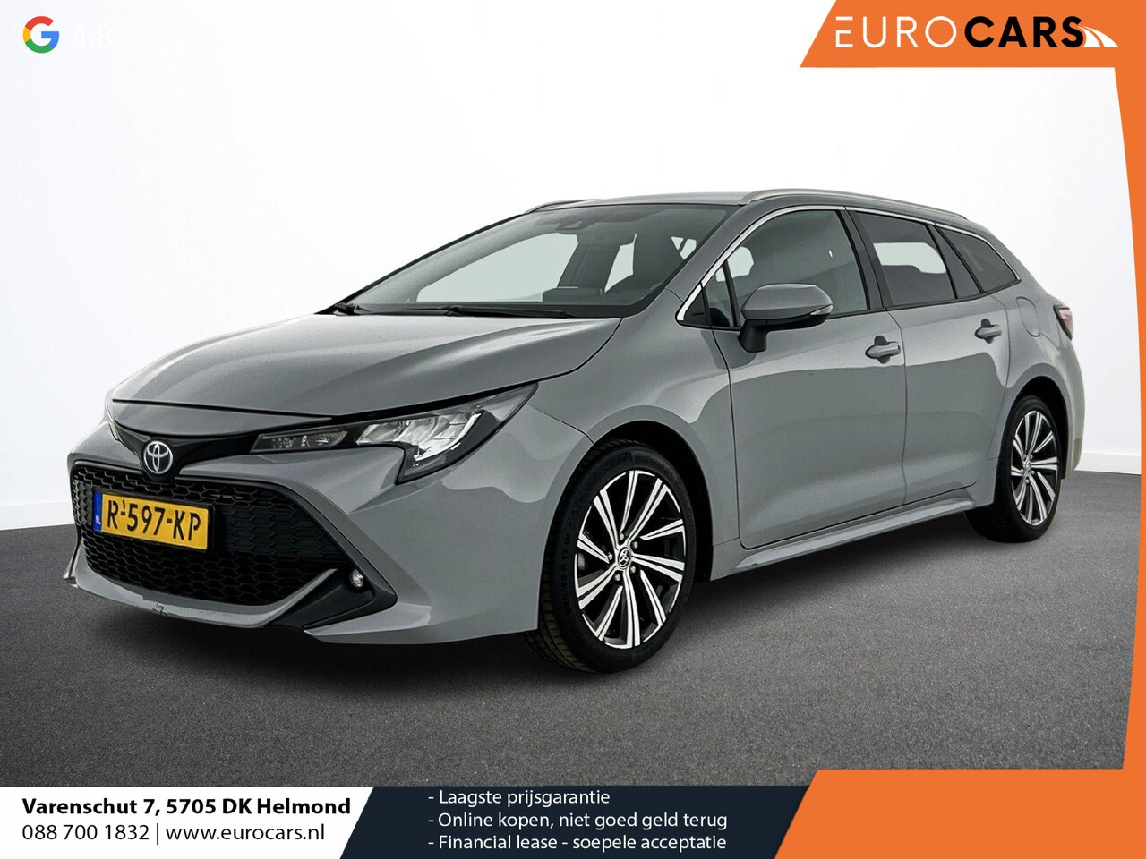 Toyota Corolla Touring Sports - 1.8 Hybrid Business Plus Volledig Leder Airco ECC Navi Carplay PDC VA + Camera Adaptive Cr - AutoWereld.nl