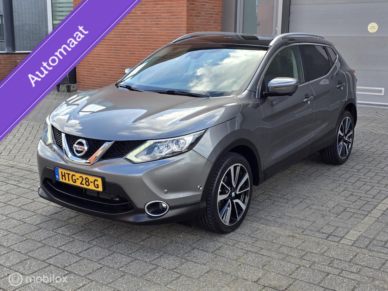 Nissan Qashqai - 1.2Tekna✅️Automaat✅️Pano✅️ - AutoWereld.nl