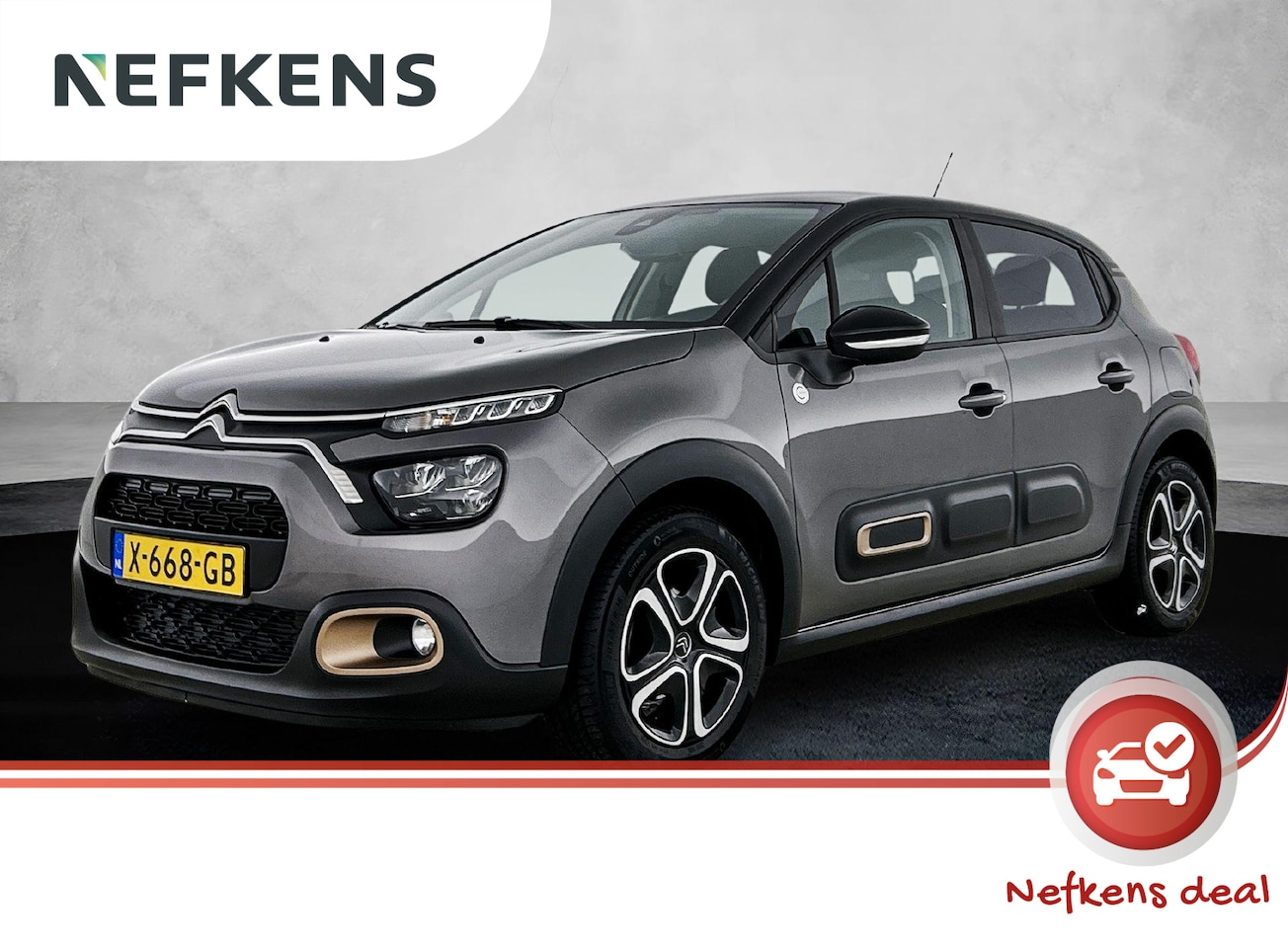 Citroën C3 - C-Series 83pk | Navigatie | Parkeersensoren Achter | Climate Control| Voorstoelen Verwarmd - AutoWereld.nl