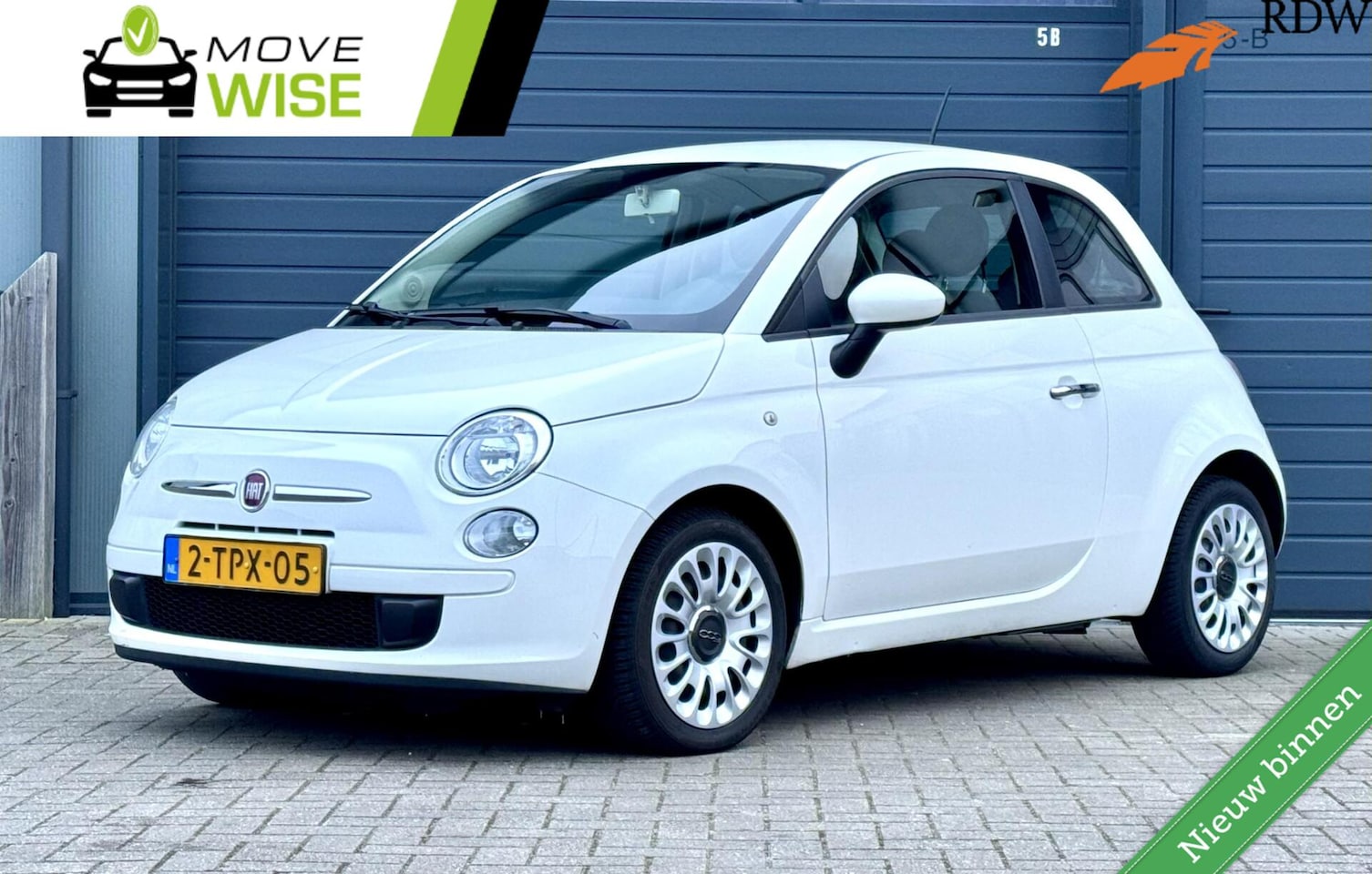 Fiat 500 - 1.0 TwinAir Pop | RIJKLAAR & NIEUWE KETTING | Airco | Zeer Nette Staat | Leuk & Zuinig | - AutoWereld.nl