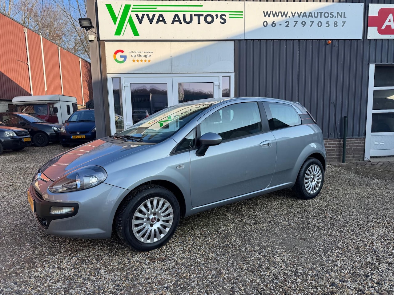 Fiat Punto Evo - 1.4 airco, elektr ramen, bluetooth, nieuwe APK! - AutoWereld.nl