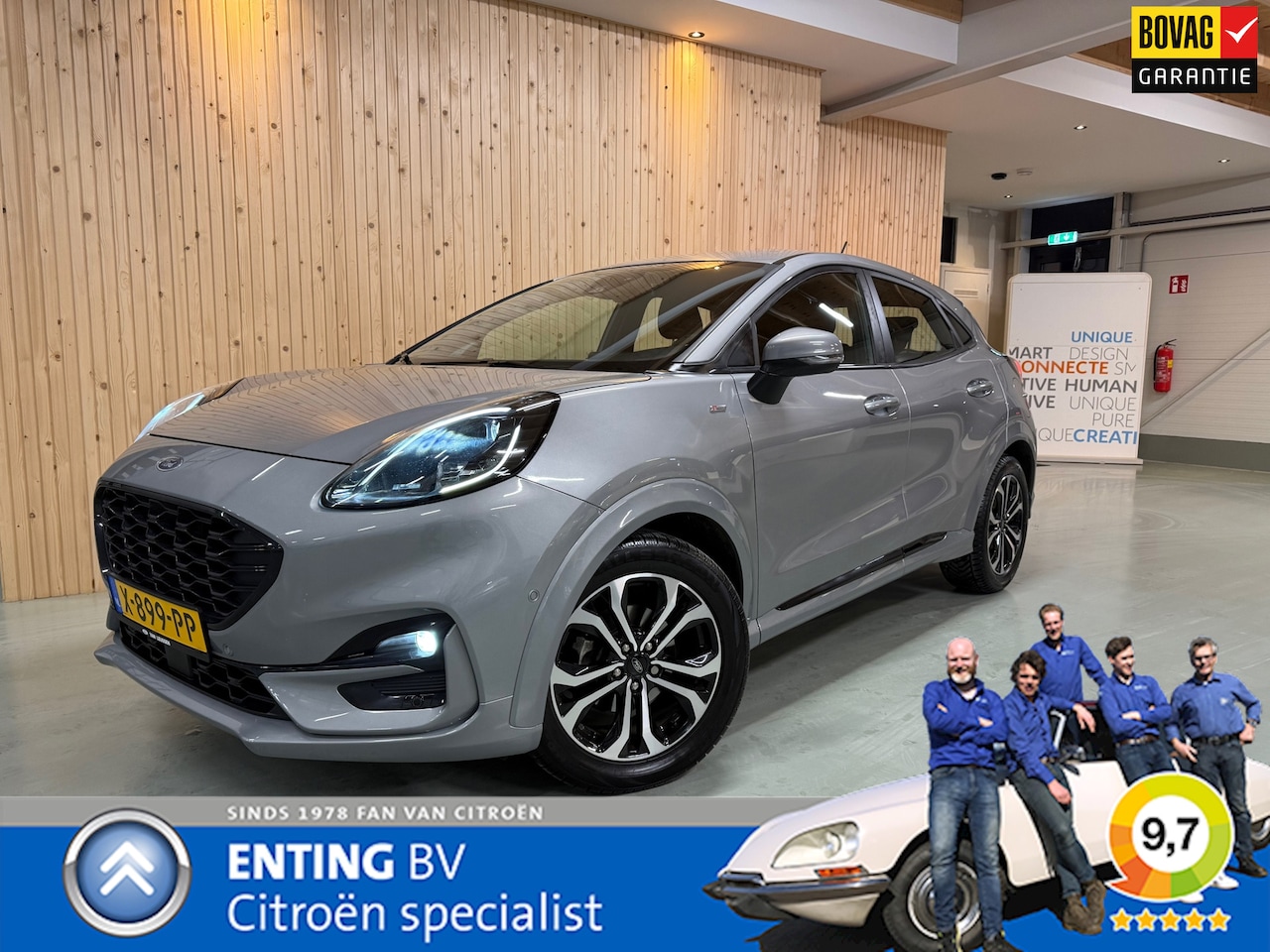 Ford Puma - 1.0 EcoBoost Hybrid ST-Line X 125PK ADAPTIVE CRUISE FULL LED CAMERA WINTERPACK - AutoWereld.nl