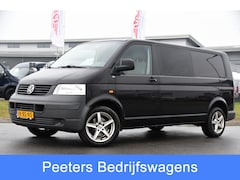 Volkswagen Transporter - 2.5 TDI 340 Trendline DC Radio, Trekhaak, 130pk, LM Velg, Dubbel Cabine, Direct beschikbaa