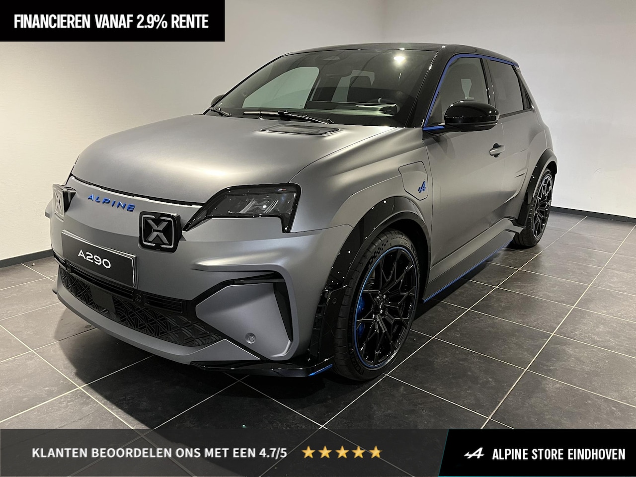 Alpine A290 - GT Performance 52 kWh Signature Bleue | Pack Driving | Pack Safety - AutoWereld.nl
