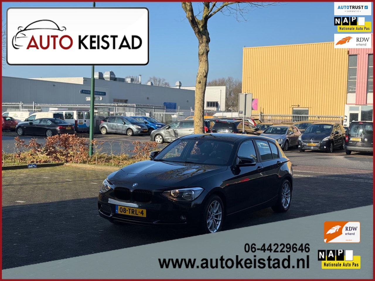 BMW 1-serie - 116i AUTOMAAT 5-DEURS AIRCO/CAMERA/NAVIGATIE! SUPER STAAT! - AutoWereld.nl