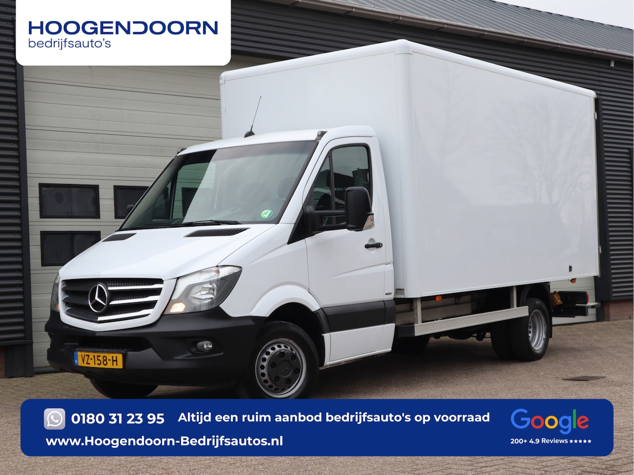 Mercedes-Benz Sprinter - 516 CDI Automaat Euro 6 - N1 Bakwagen - Deuren - AutoWereld.nl