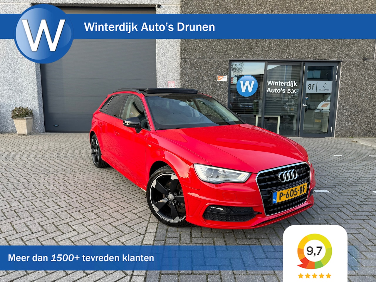 Audi A3 Sportback - 1.2 TFSI S-Line|Panoramadak|Led|Cruise - AutoWereld.nl