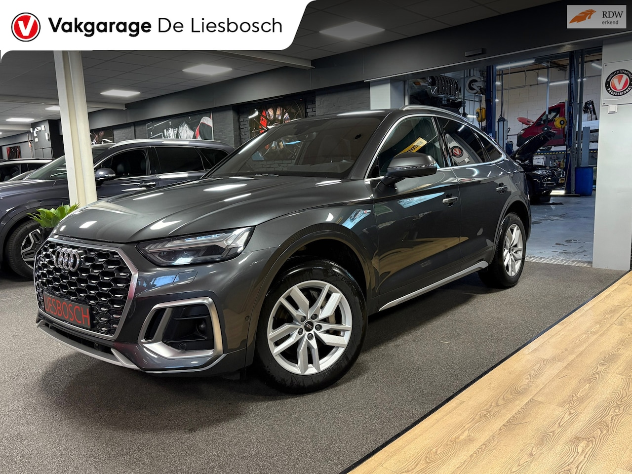 Audi Q5 Sportback - 55 TFSI e S edition / stuurverw. / pano / 360 camera / carplay/3x S-line - AutoWereld.nl