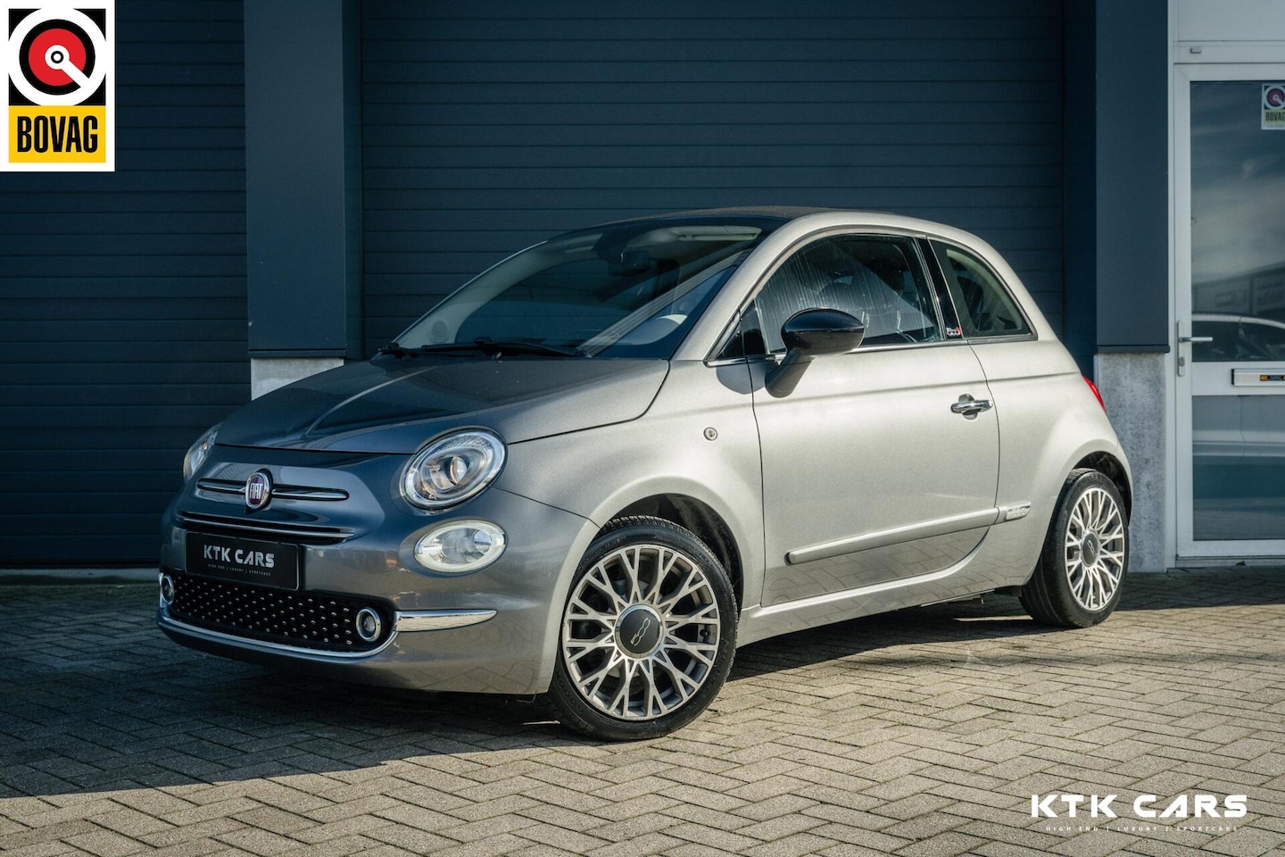 Fiat 500 - 0.9 TwinAir Turbo Cabrio|VirtualCockpit|Bluetooth|Uconnect|Navi|Parkeersensor - AutoWereld.nl