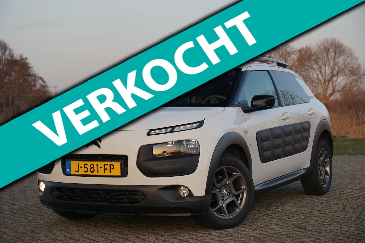 Citroën C4 Cactus - 1.2 PureTech Shine AUTOMAAT | Natural White | Camera/Navi/Cruise/PDC - Keurig! - AutoWereld.nl