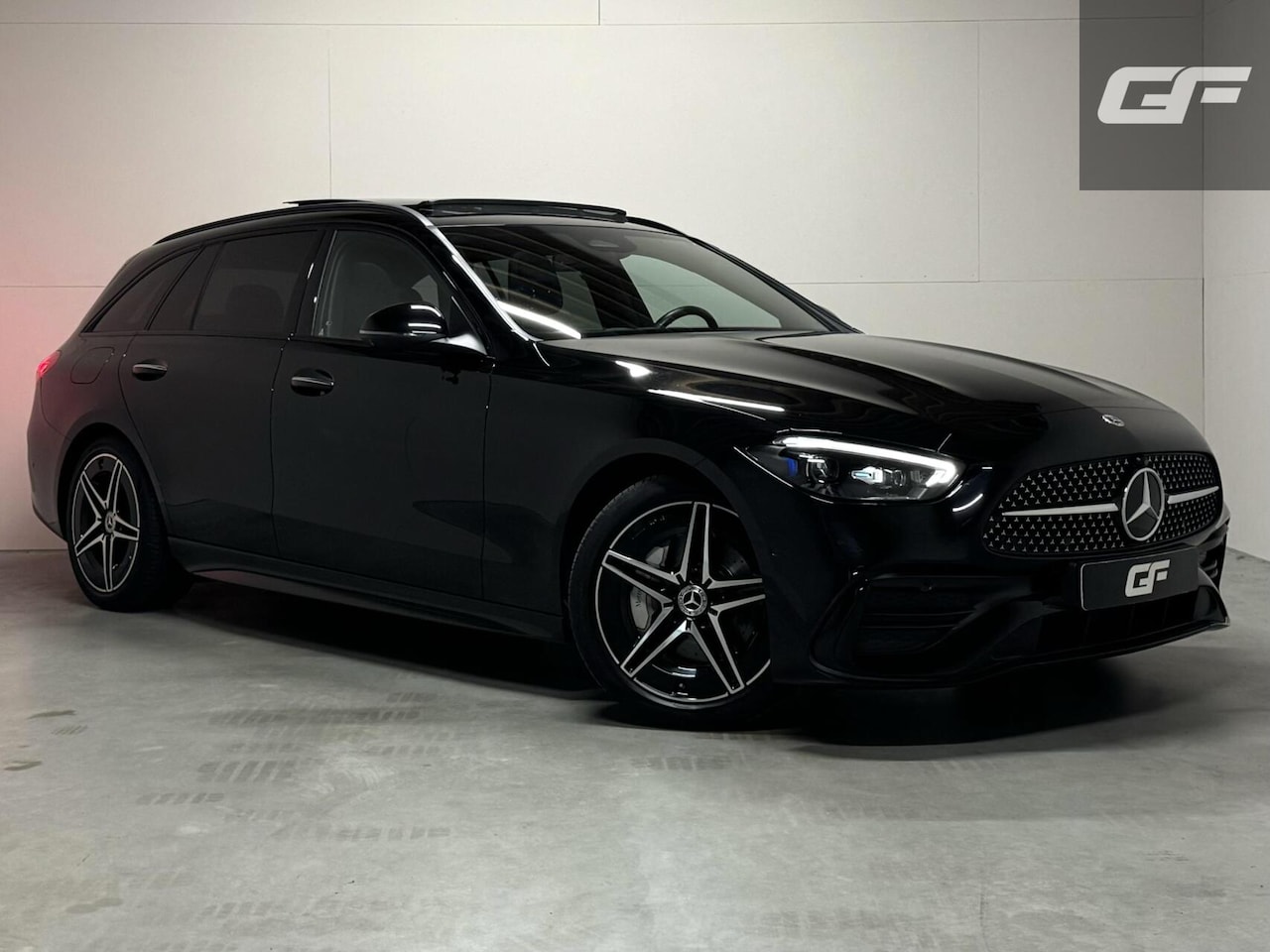 Mercedes-Benz C-klasse Estate - 200 AMG Pano Laser HUD 360° Sfeer Trekh NAP - AutoWereld.nl