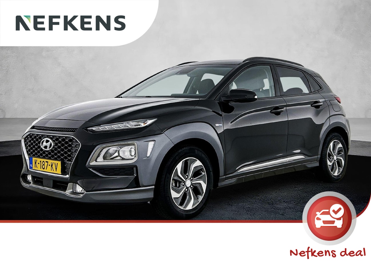 Hyundai Kona - 1.6 GDI HEV Fashion | 1ste eigenaar | Camera | Dodehoekdetectie | Keyless | AUTOMAAT | Nav - AutoWereld.nl