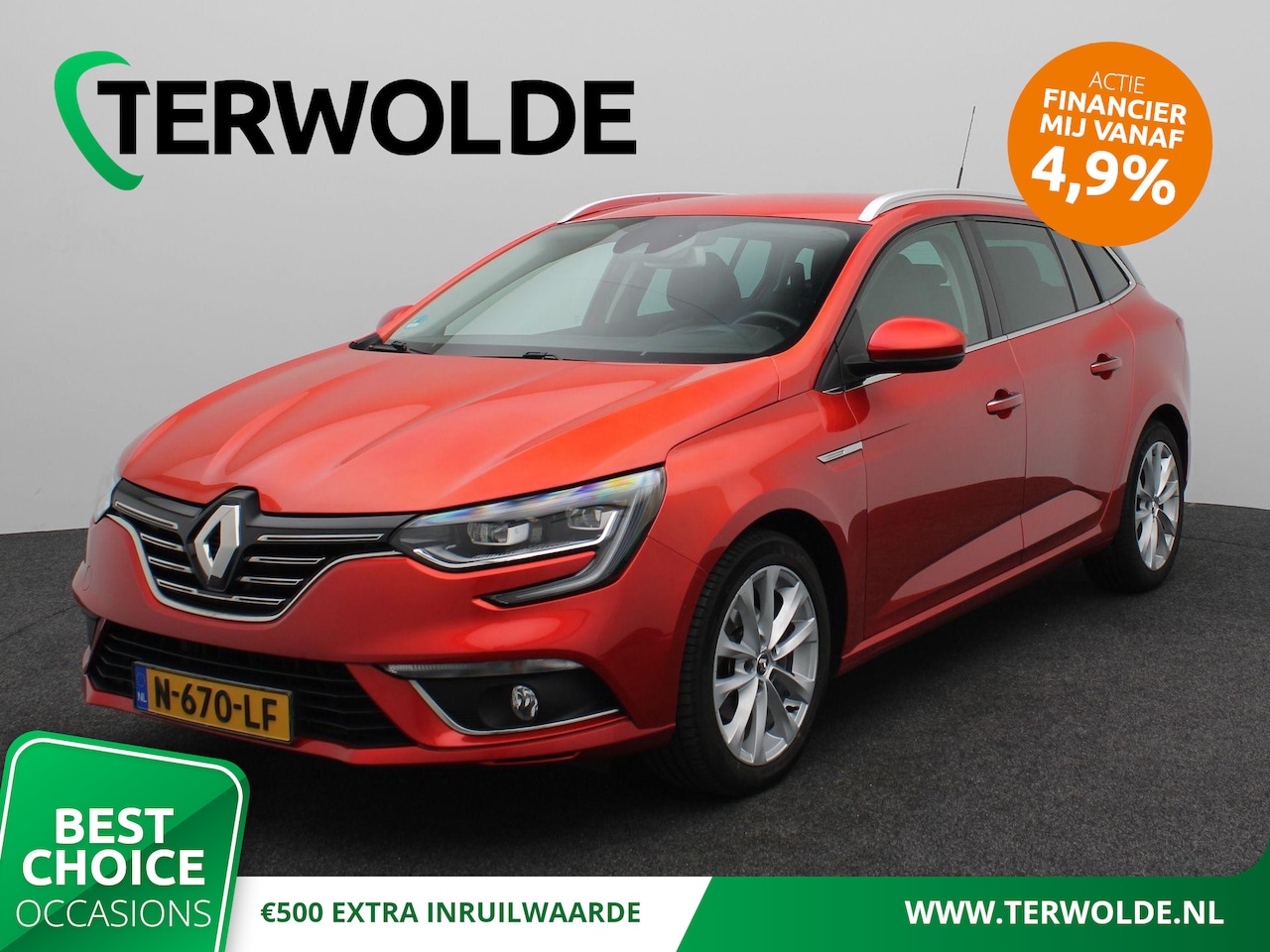 Renault Mégane Estate - TCe 140 EDC GPF Intens | AUTOMAAT | head-up display | Stoelverw. | Trekhaak | - AutoWereld.nl