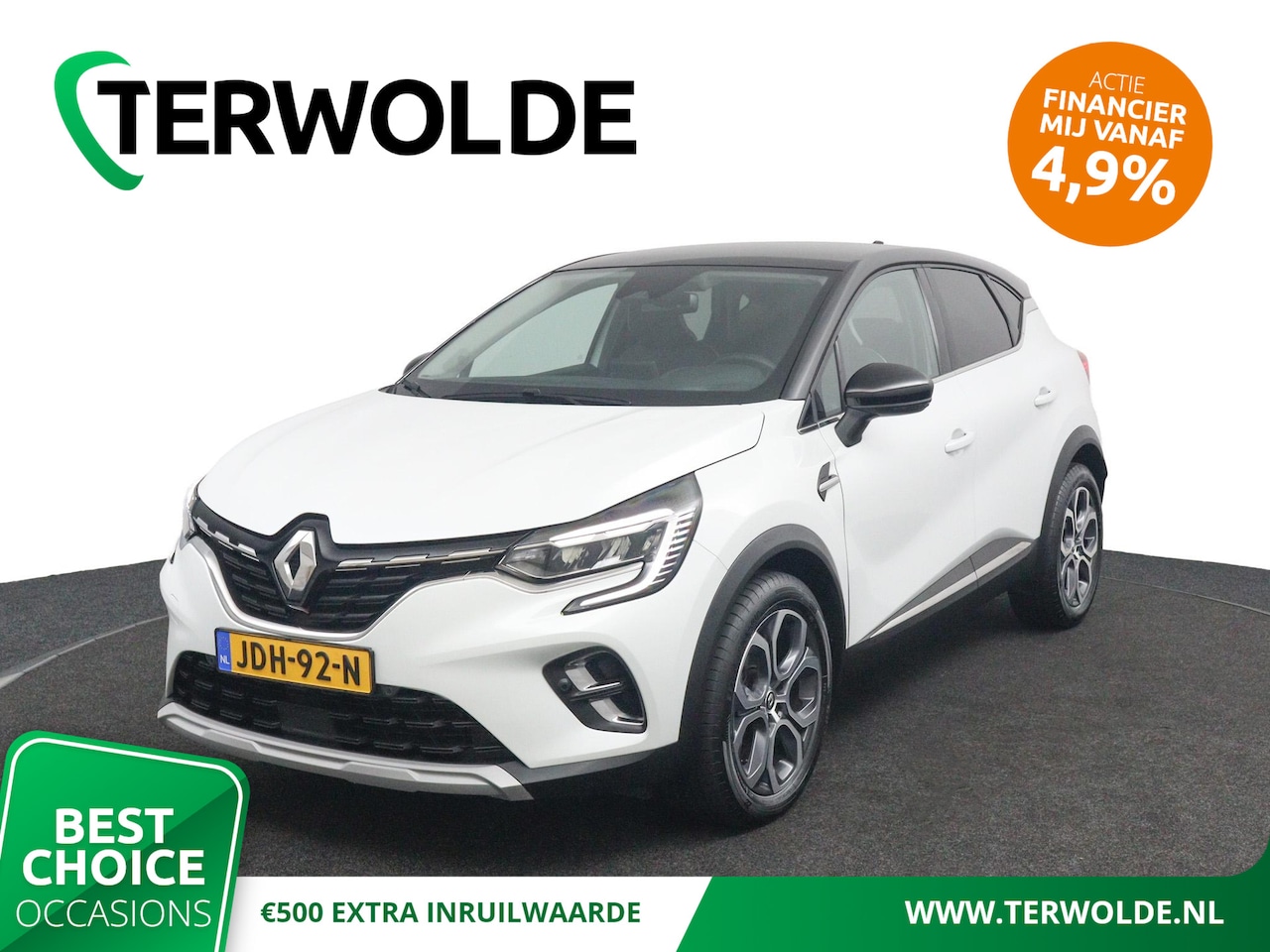 Renault Captur - mild hybrid 160 EDC techno | AUTOMAAT | Achteruitrijcamera | Adaptive Cruise Control | Nav - AutoWereld.nl