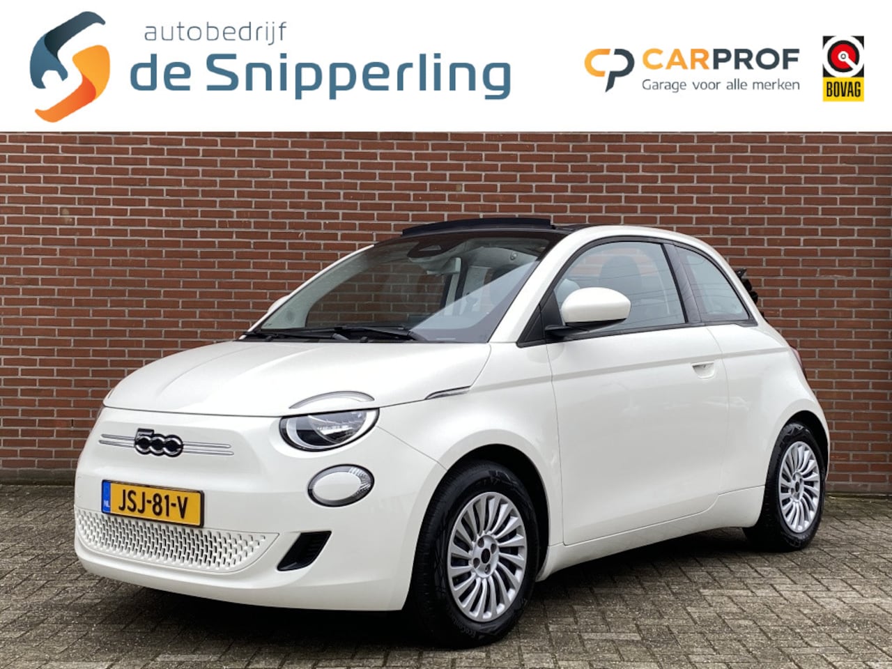 Fiat 500e - 42 KWH SOH 95% CABRIO CLIMA CARPLAY CRUISE DAB - AutoWereld.nl