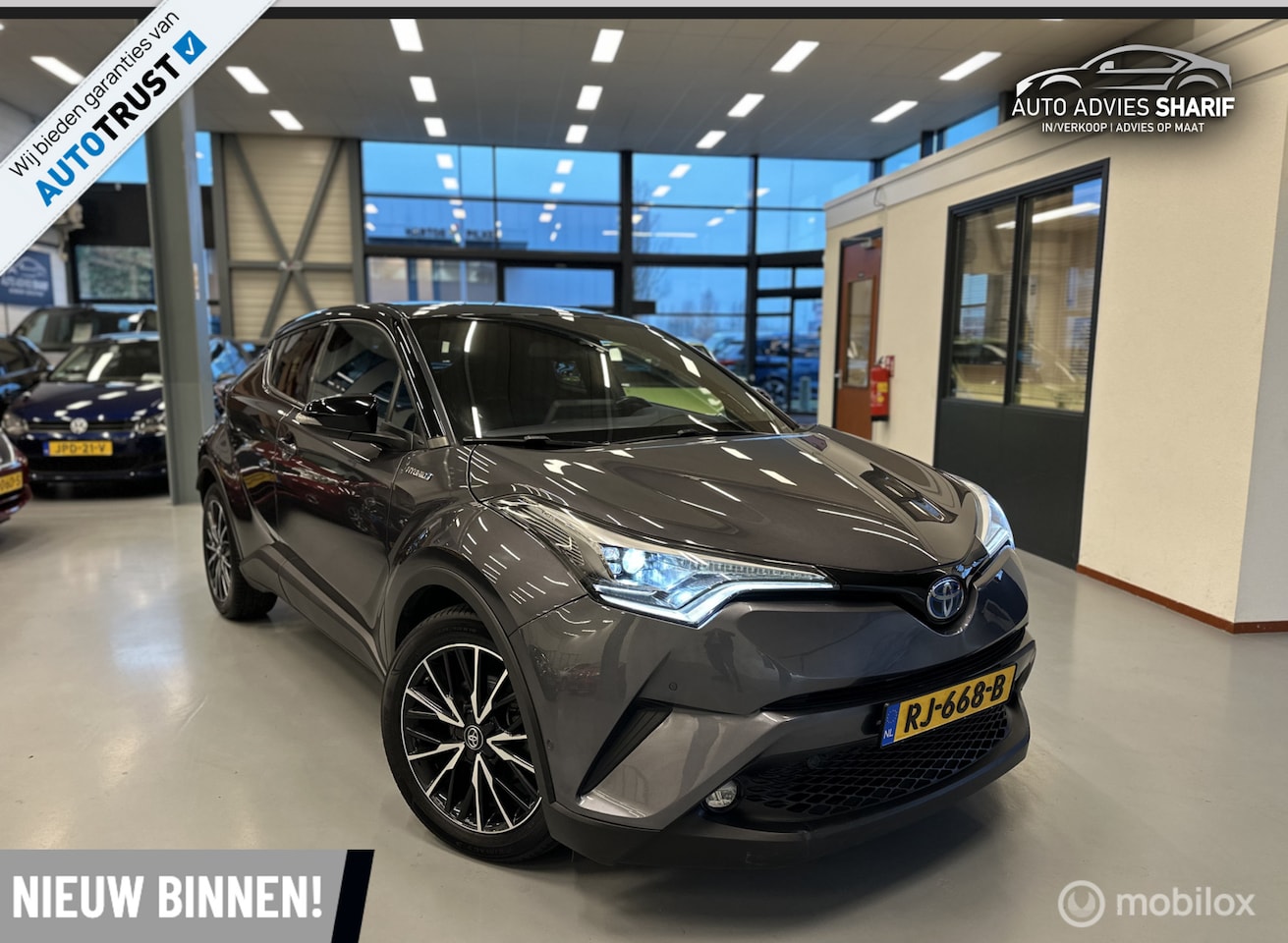 Toyota C-HR - 1.8 Hybrid Bi-Tone Camera|Trekh|Navi|Cruise|JBL! - AutoWereld.nl