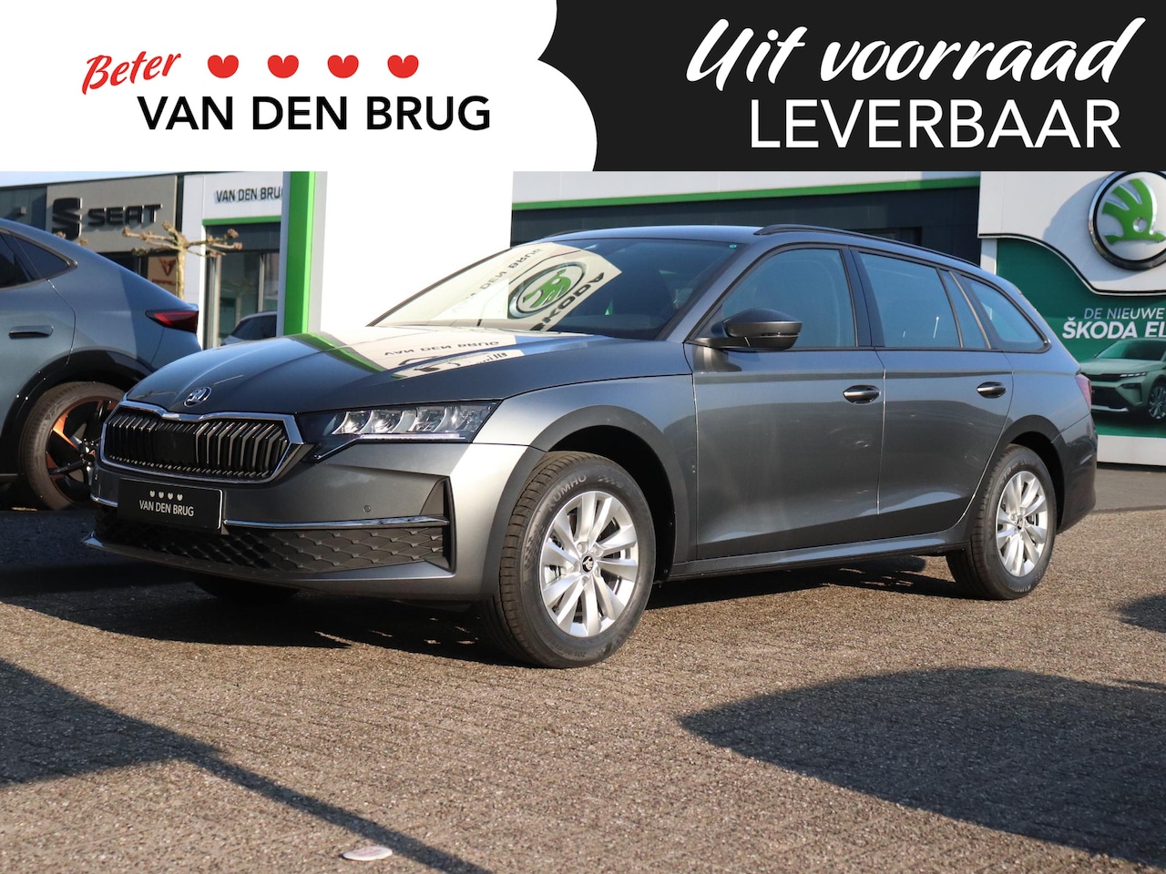 Skoda Octavia Combi - Business Edition 1.5 TSI 85 kW / 115 PK Combi 6 v. | VOORRAAD | Keyless Entry | Camera | E - AutoWereld.nl
