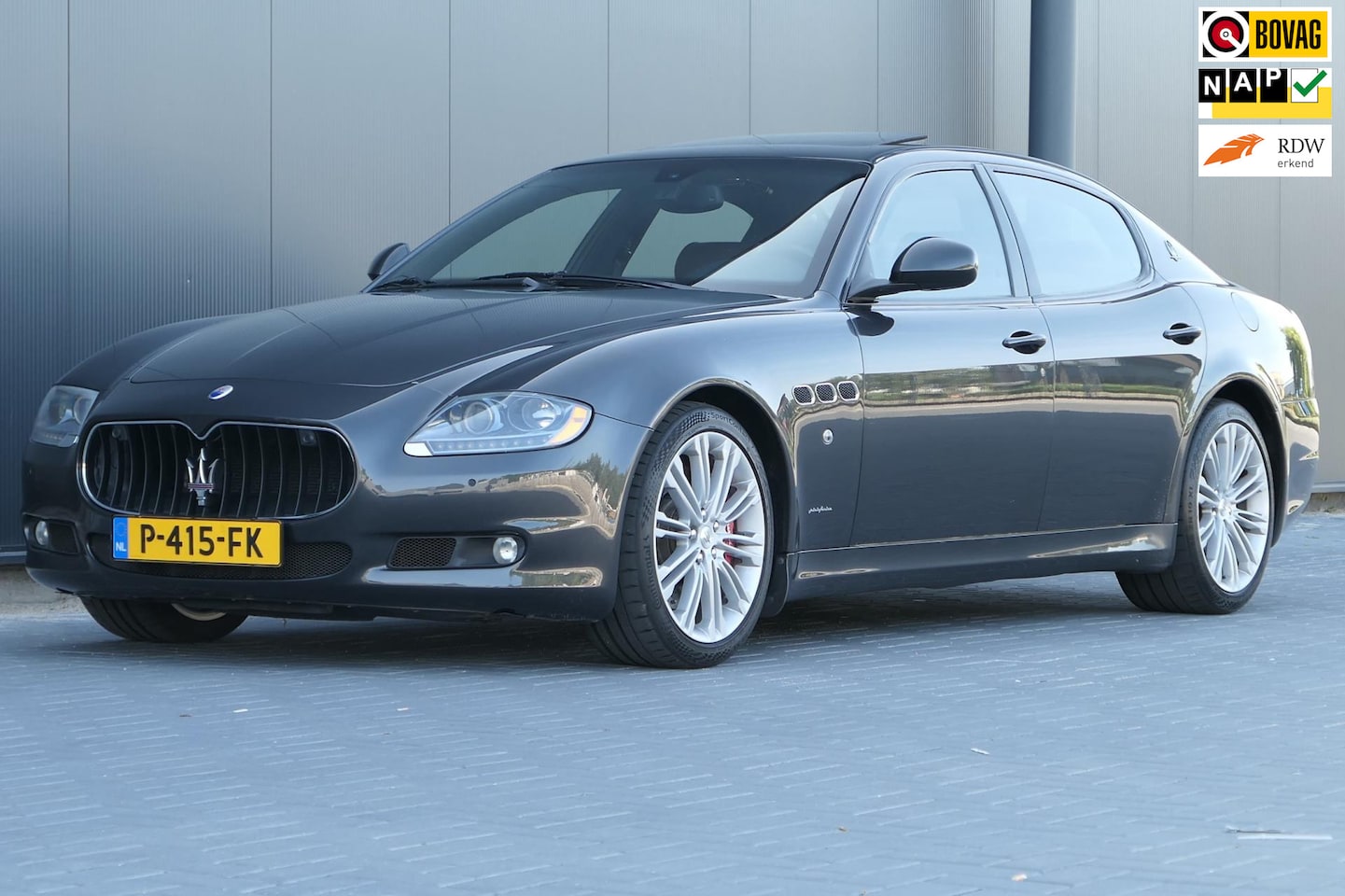 Maserati Quattroporte - 4.7 S Executive GTS 440pk V8 Navi ZF Schuifdak Collectors Item - AutoWereld.nl