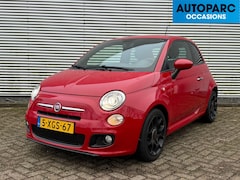 Fiat 500 - 0.9 TwinAir Turbo 500S , AIRCO, NAVI / CARPLAY, SPORTSTOELEN, SPORTVELGEN, BOEKJES AANWEZI