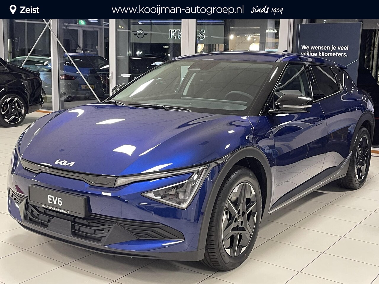 Kia EV6 - Light Edition 63 kWh | Parkeersensoren V+A | Navigatie | 800 Volt - AutoWereld.nl
