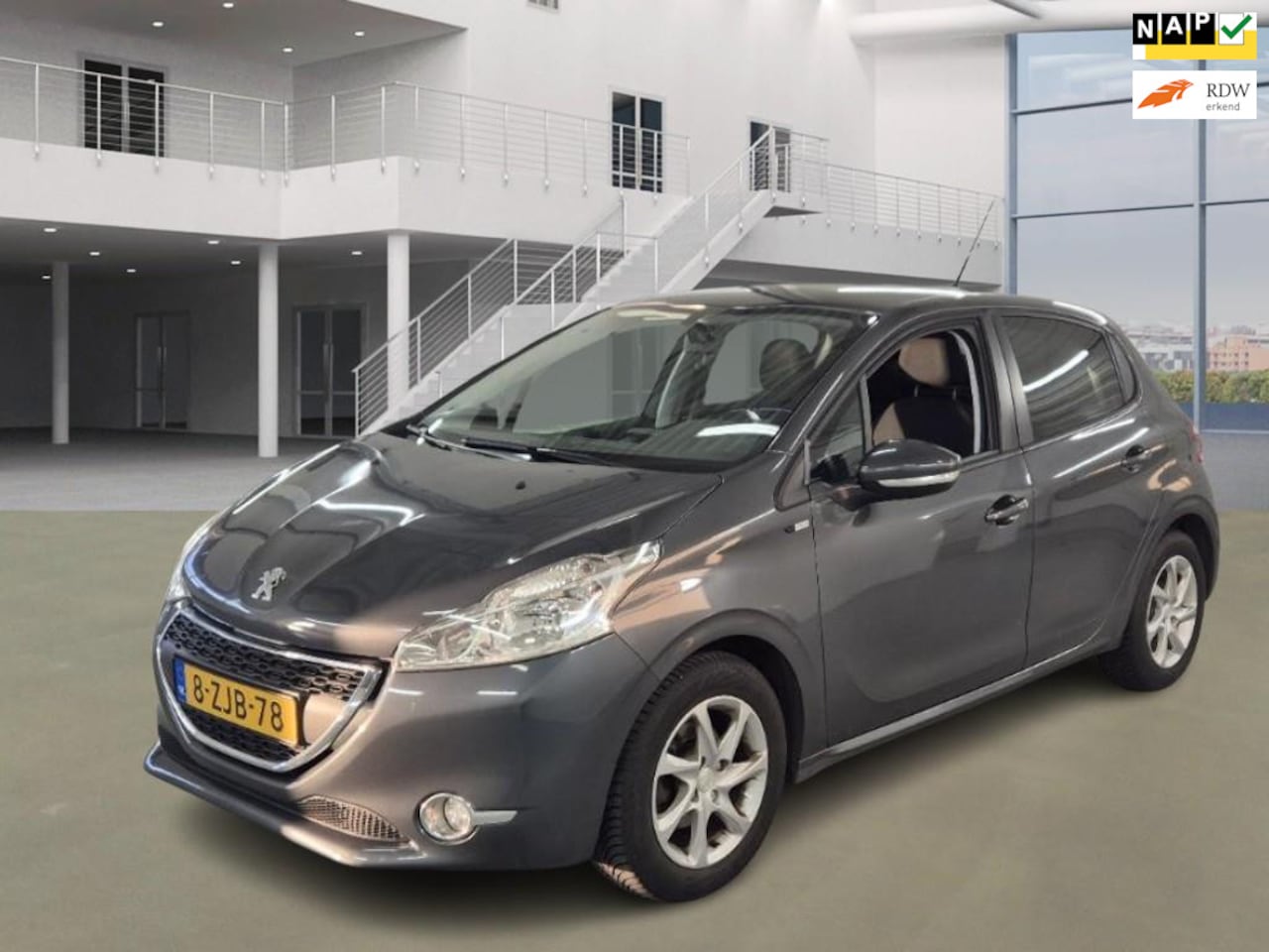 Peugeot 208 - 1.2 PureTech Style|NAVI|CRUISE|PSENSOR|AIRCO|NL AUTO - AutoWereld.nl