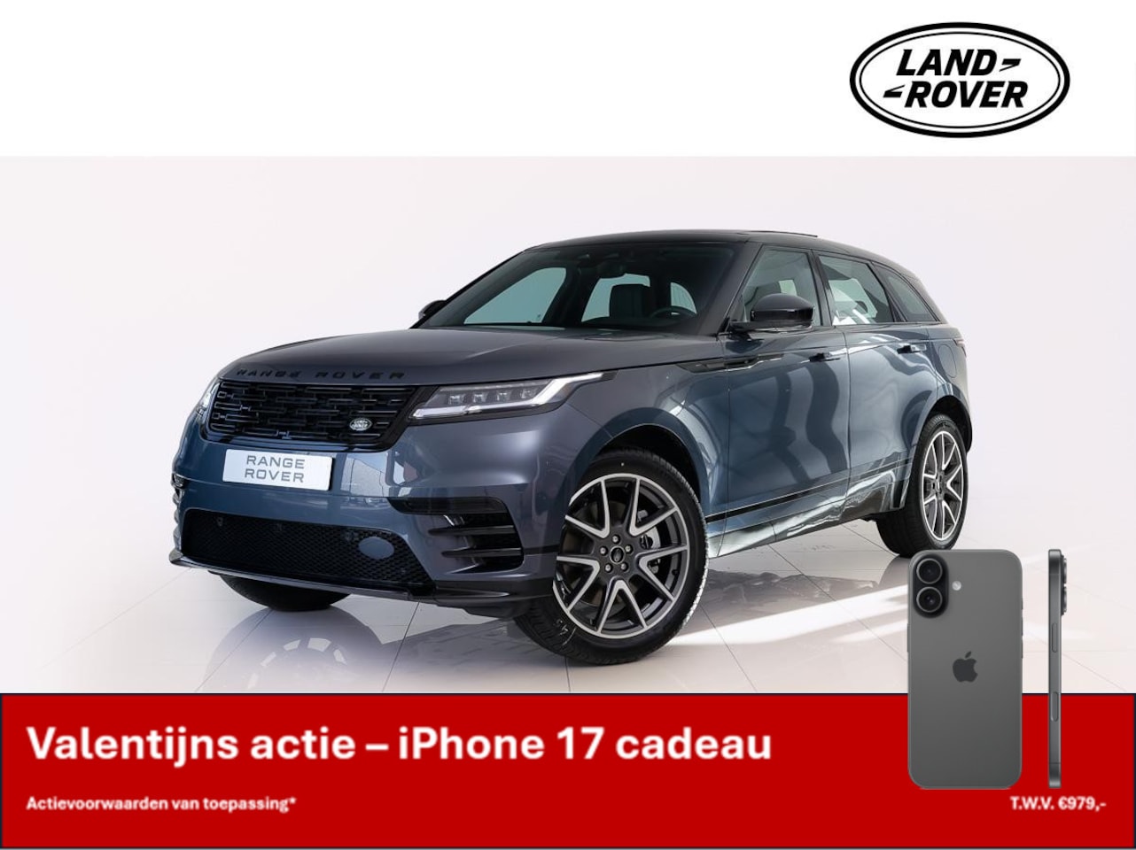 Land Rover Range Rover Velar - 2.0 P400e Dynamic HSE PHEV | HuD| Pano | Fabrieksgarantie tot 03/2029 - AutoWereld.nl