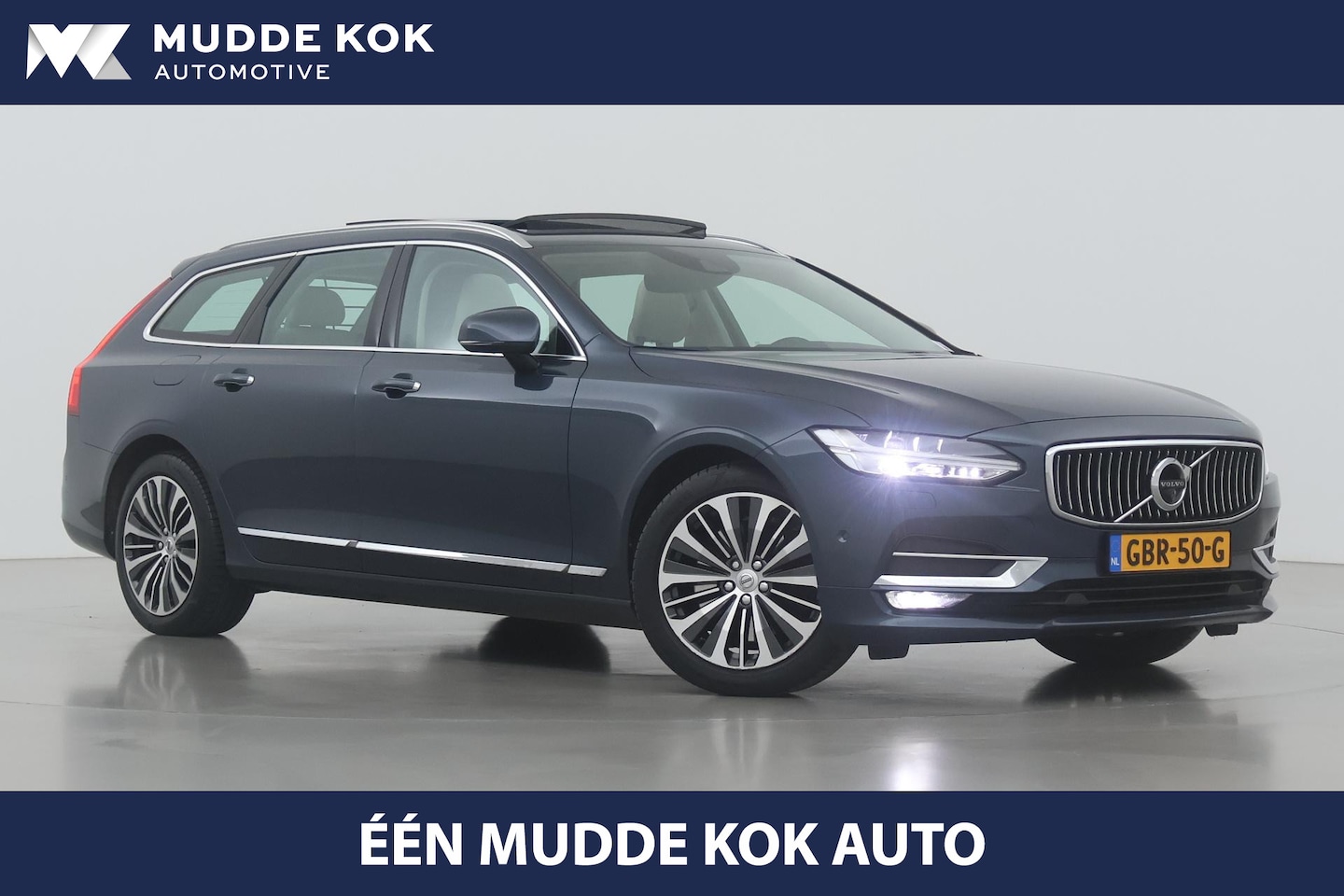 Volvo V90 - T5 Inscription | Bowers&Wilkins | Luchtvering Achter | Head-Up | Panoramadak | ACC | 360° - AutoWereld.nl