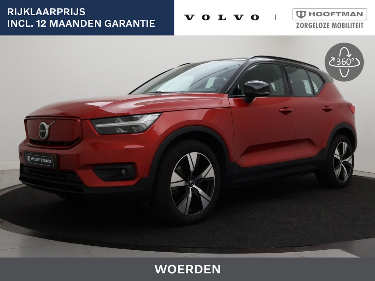 Volvo XC40 - RECHARGE TWIN PURE ELECTRIC 360GR CAM SCHUIFDAK HARMAN KARDON - AutoWereld.nl
