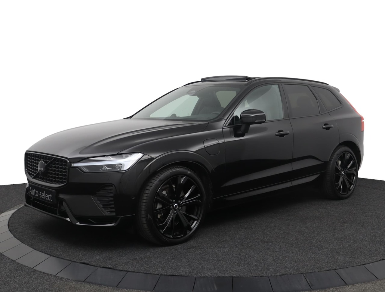 Volvo XC60 - T8 HYBRID BLACK EDITION|LUCHTVERING|B&W|HUD|MASSAGE|360|PANORAMA|BLIS - AutoWereld.nl
