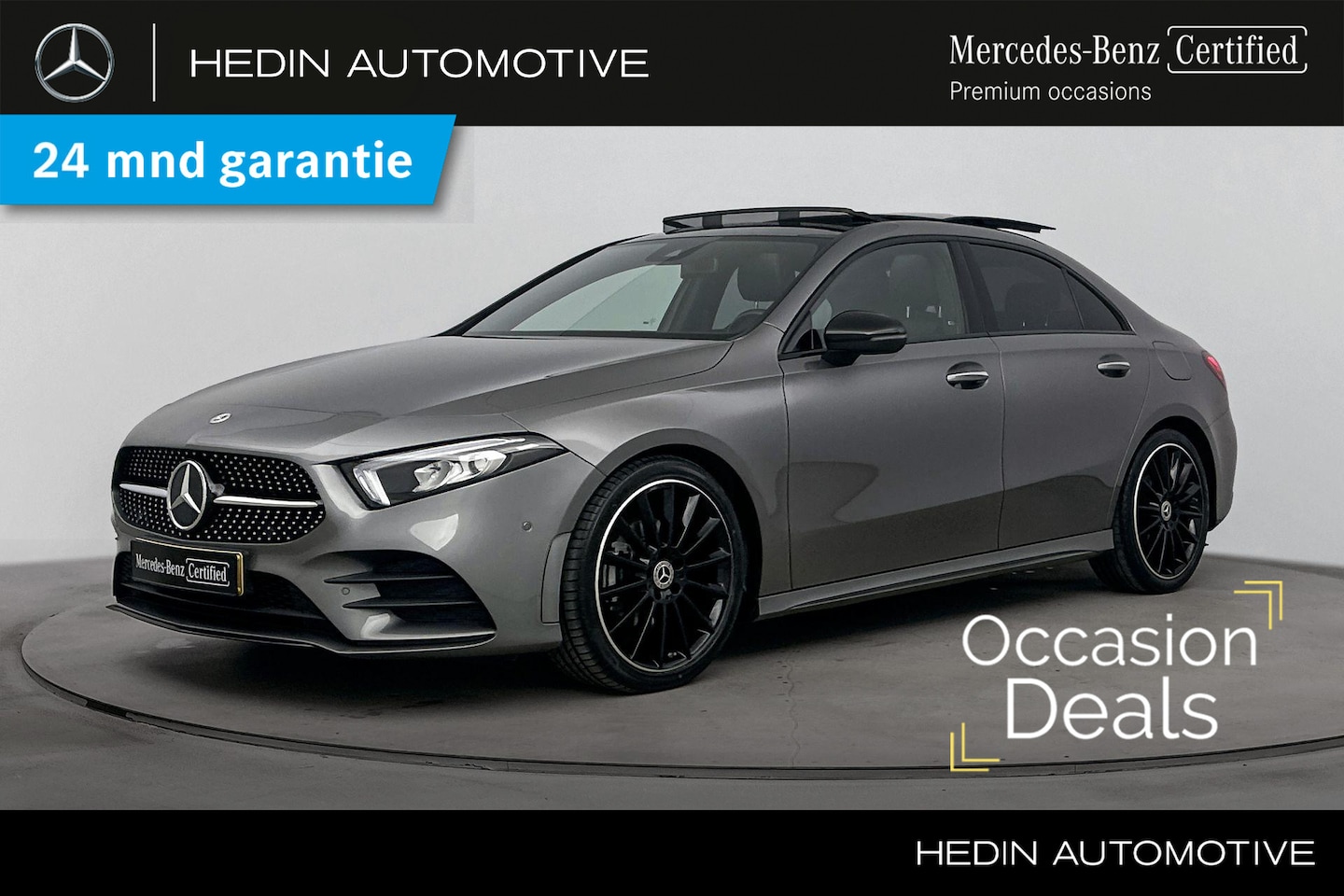Mercedes-Benz A-klasse - A 180 Limousine Automaat AMG Line | Premium Pakket | Nightpakket | Panoramadak | LED | Sto - AutoWereld.nl