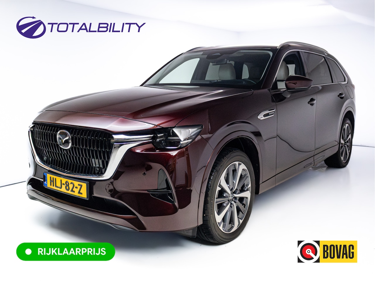 Mazda CX-80 - 2.5 e-SkyActiv PHEV Takumi Plus | VOL! | 6-Persoons | Panoramadak | Leer | HUD | BOSE | 36 - AutoWereld.nl