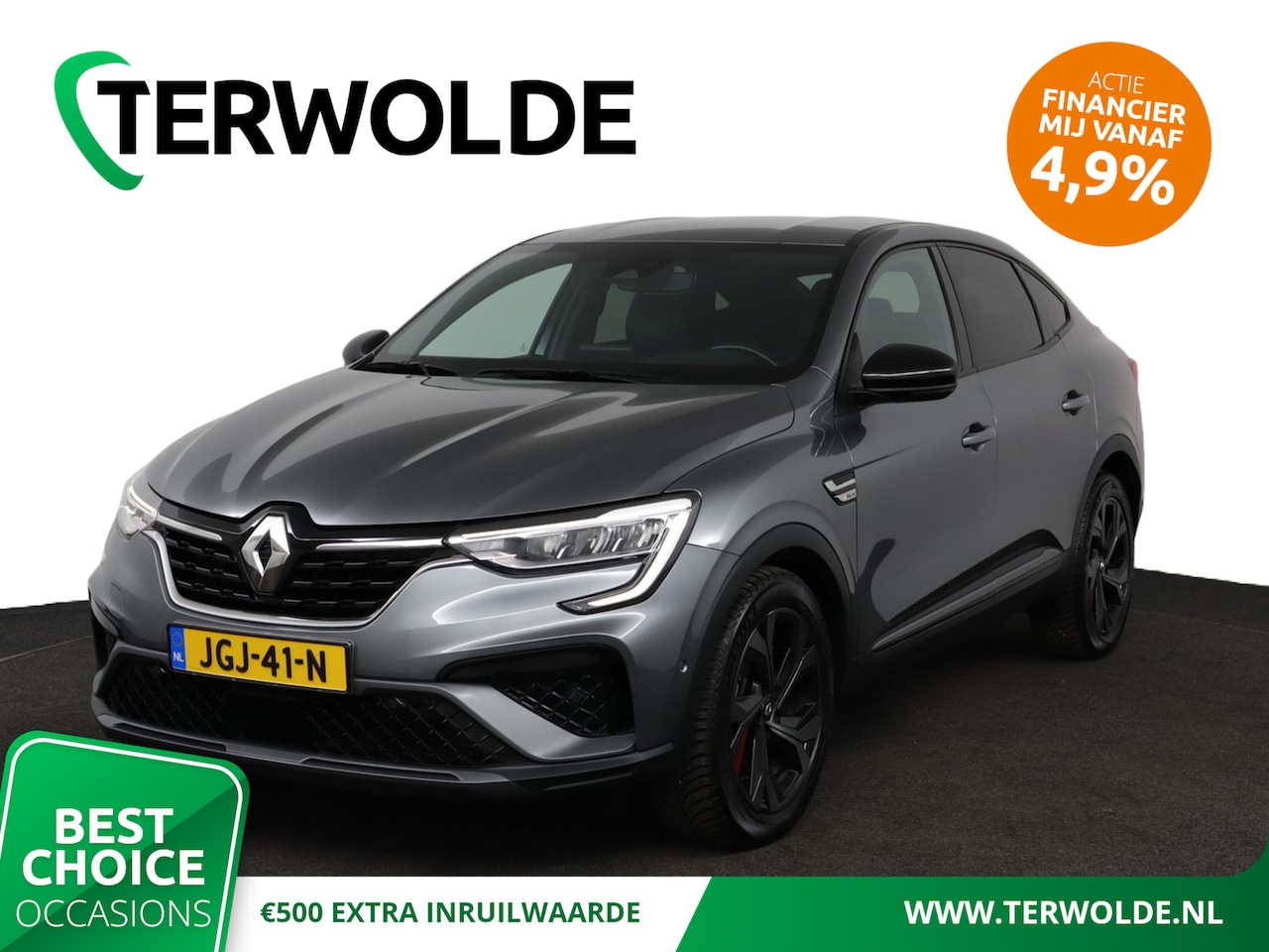 Renault Arkana - R.S. Line E-Tech full hybrid 145 | Stoel- stuurverwarming | - AutoWereld.nl