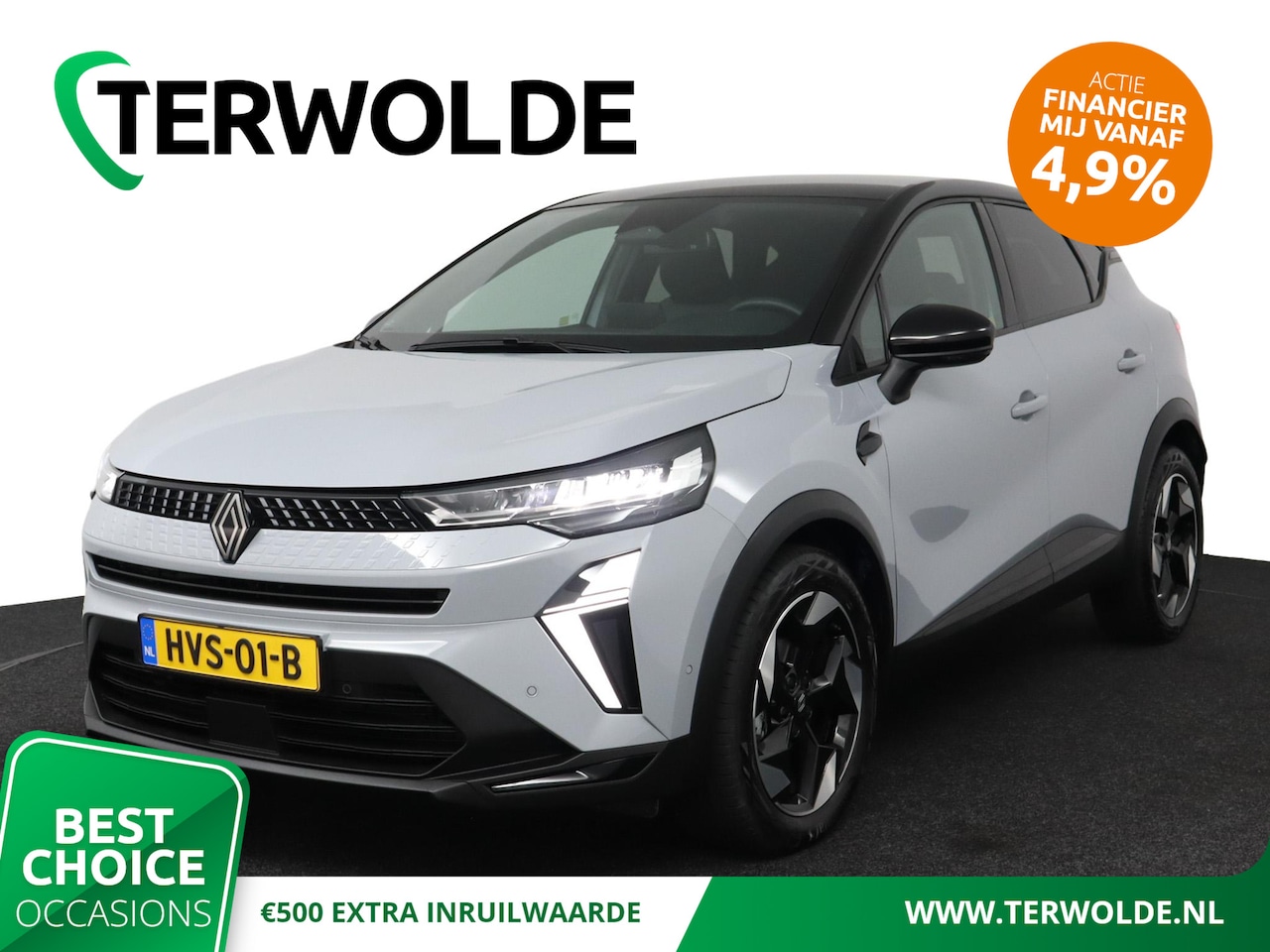 Renault Captur - techno mild hybrid 160 EDC | AUTOMAAT | Google Navigatie | Parkeercamera | Stoel- & Stuurv - AutoWereld.nl