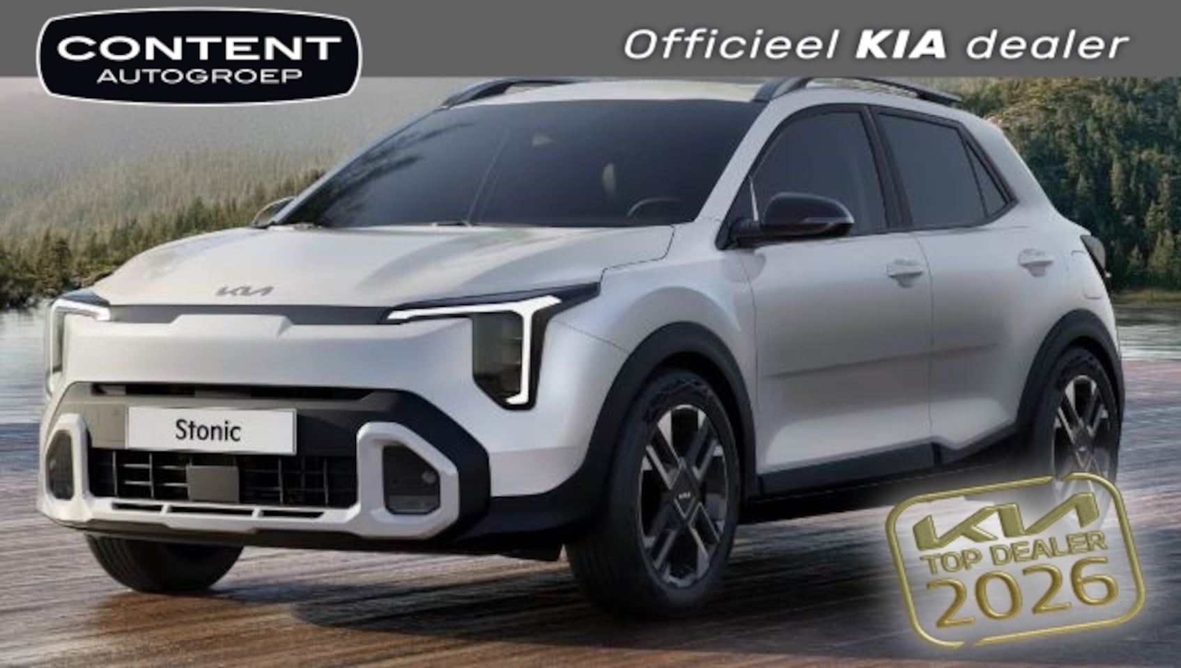 Kia Stonic - 1.0 T-GDi DynamicLine 1.0 T-GDi 115pk DynamicLine - AutoWereld.nl