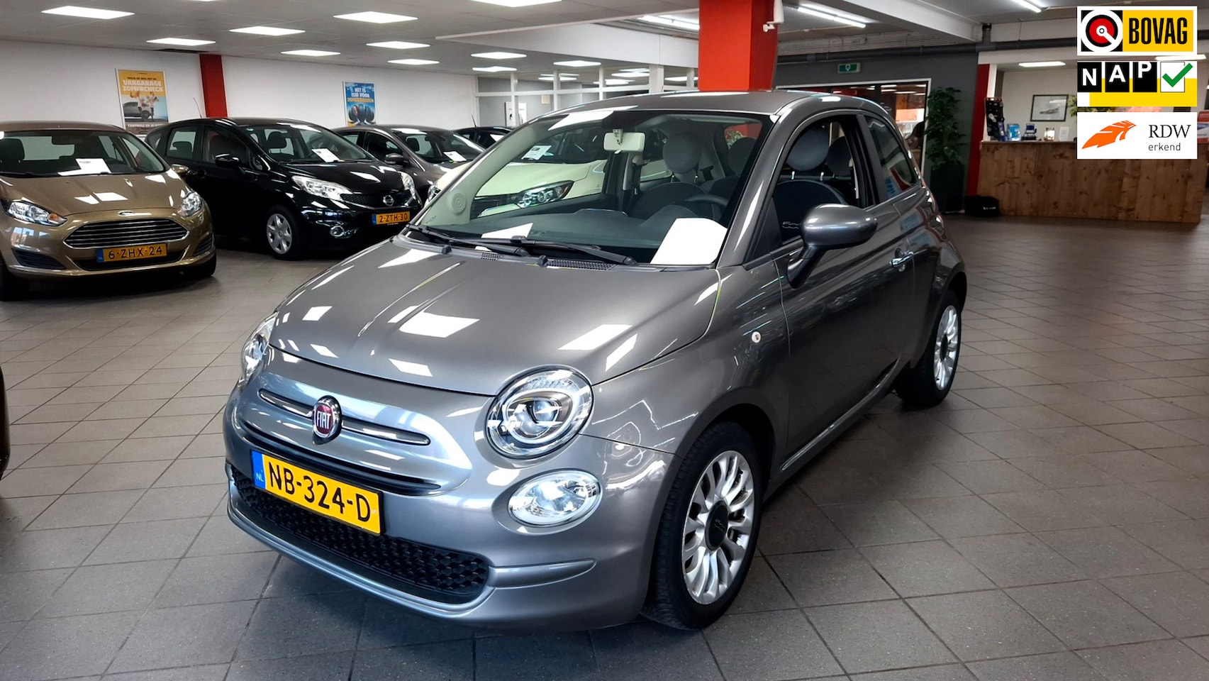 Fiat 500 - 0.9 TwinAir Turbo Popstar 0.9 TwinAir Turbo Popstar - AutoWereld.nl