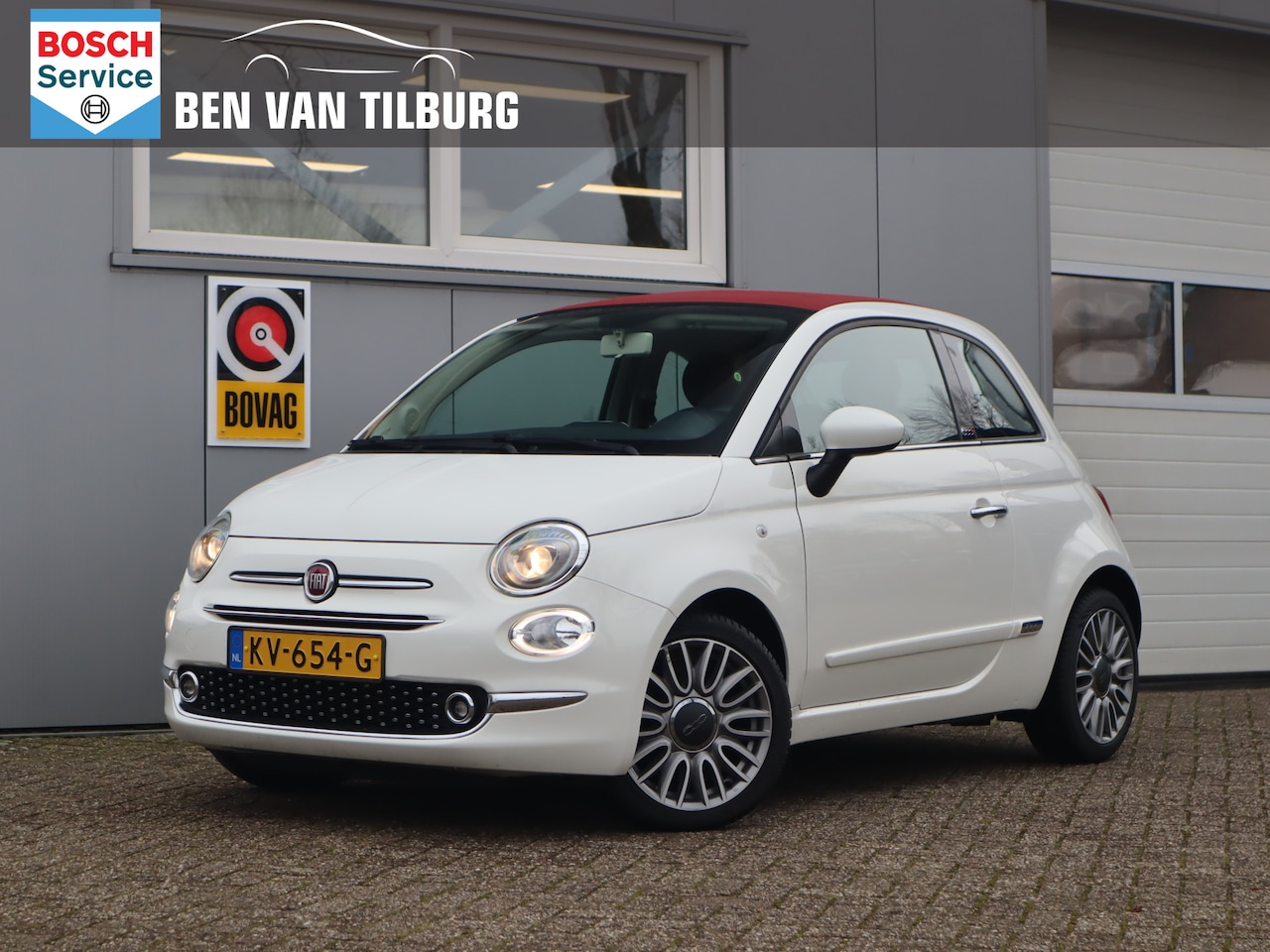 Fiat 500 C - 0.9 TwinAir Turbo Lounge / Parkeersensoren / NAP / Top onderhouden - AutoWereld.nl