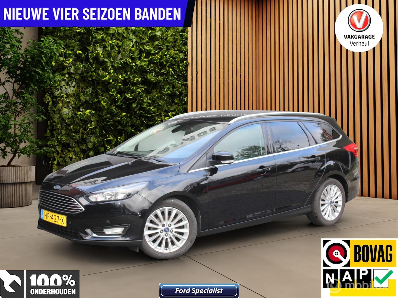 Ford Focus Wagon - 1.0 TitaniumEdition|125Pk|Trekhaak|Navi|Nap - AutoWereld.nl