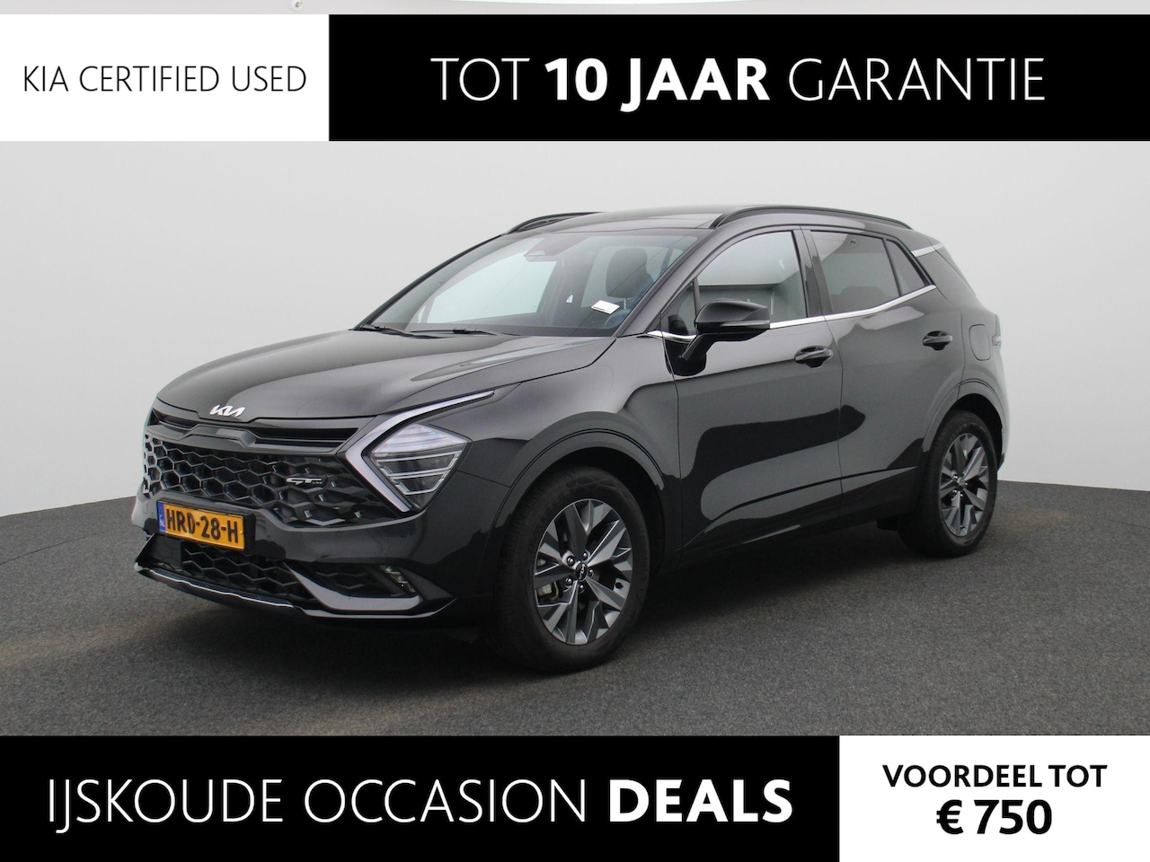 Kia Sportage - 1.6 T-GDi Hybrid GT-Line Pano Dak | Stoelverwarming voor & achter | Camera | Keyless | Nav - AutoWereld.nl