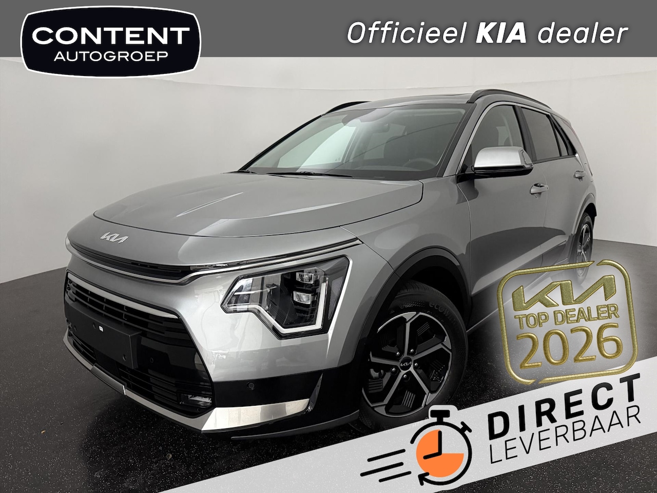 Kia Niro - 1.6 Hybrid DynamicPlusLine DCT6 138PK MY26I NIEUW - DIRECT LEVERBAAR - AutoWereld.nl